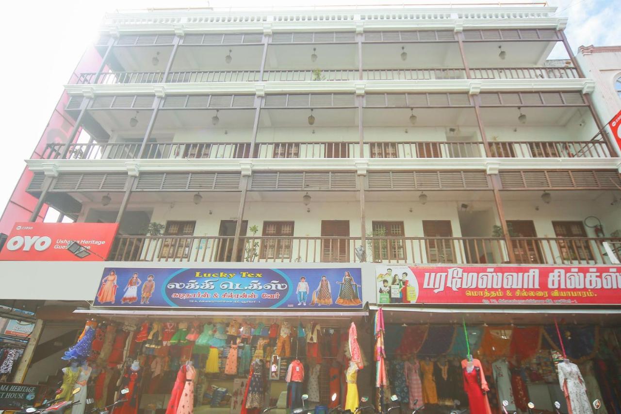 Oyo 23098 Ushama Heritage Guest House 蓬蒂切里 外观 照片
